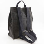 Hermes Sac a Dos PM Her Line Nylon Canvas Gray Backpack — view 3