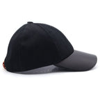 Louis Vuitton Cap LV Fast Monogram Leather Baseball Cap Black — view 3