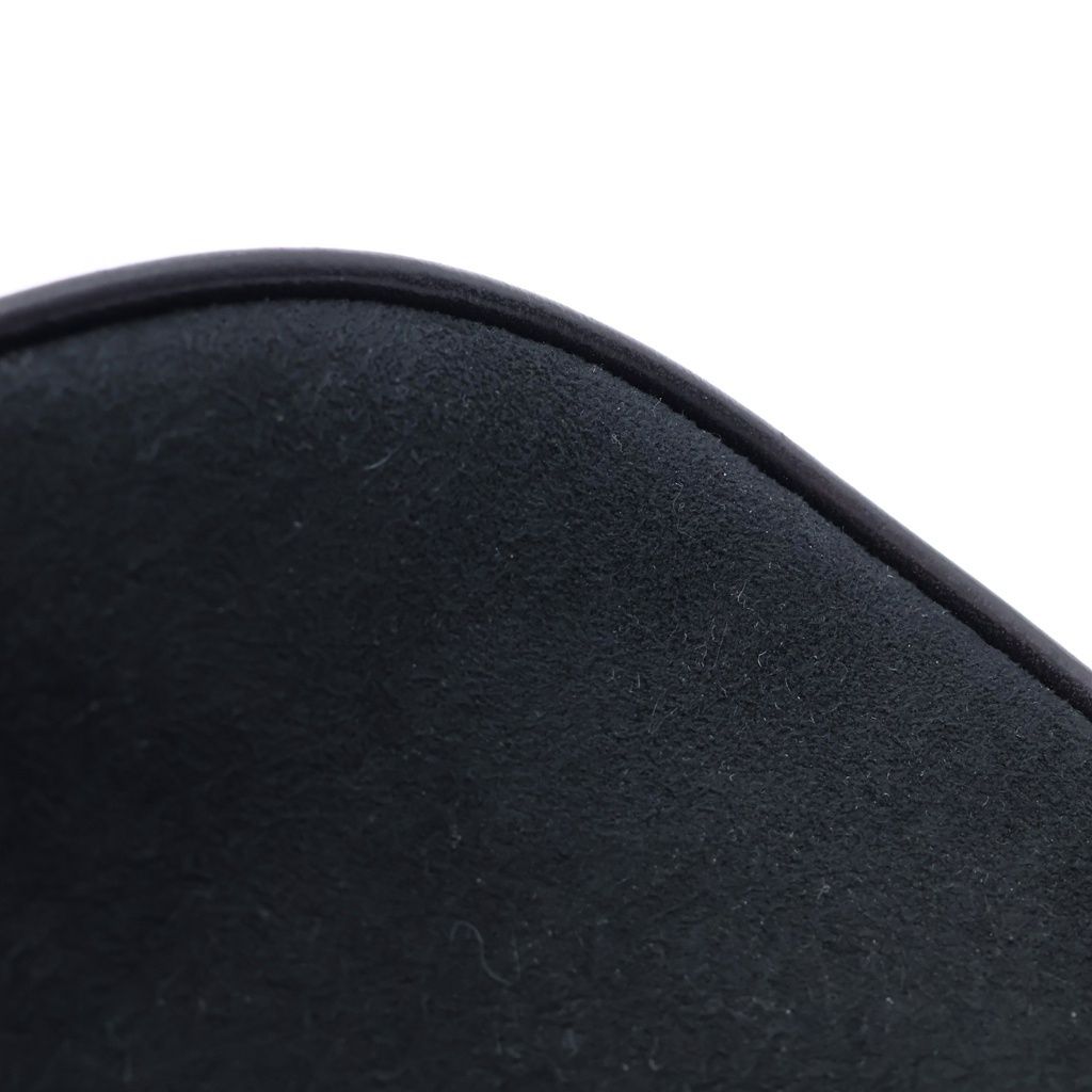 Louis Vuitton Cap LV Fast Monogram Leather Baseball Cap Black — view 7