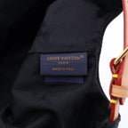 Louis Vuitton Cap LV Fast Monogram Leather Baseball Cap Black — view 8