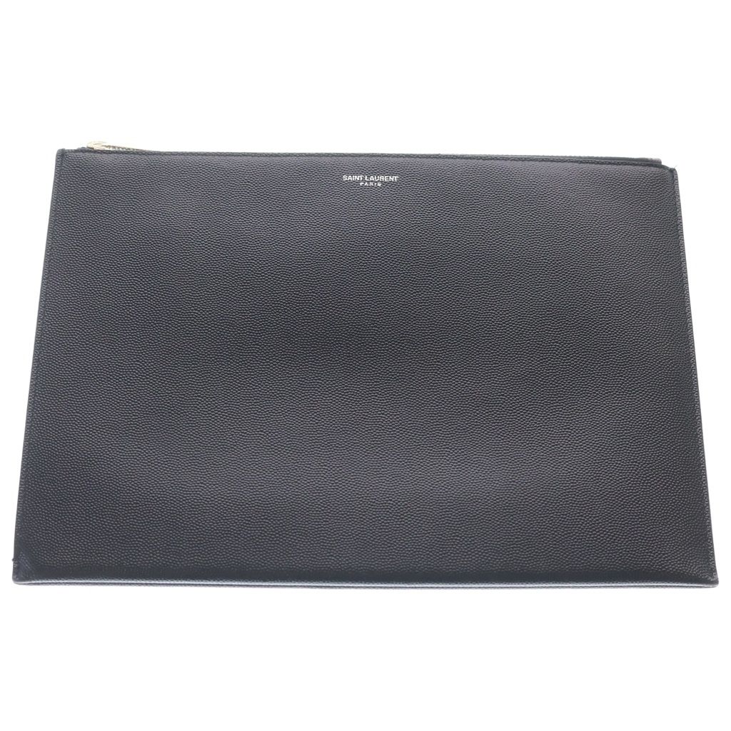 Saint Laurent Paris Clutch Black