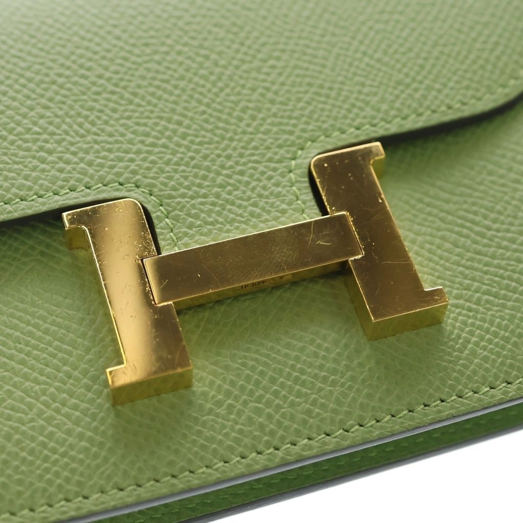 Hermes Constance Slim Epsom Vert Yucca — view 5