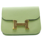 Hermes Constance Slim Epsom Vert Yucca
