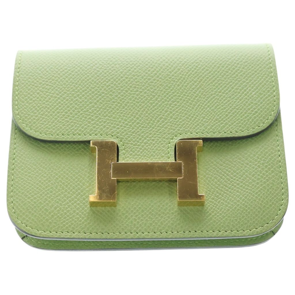 Hermes Constance Slim Epsom Vert Yucca