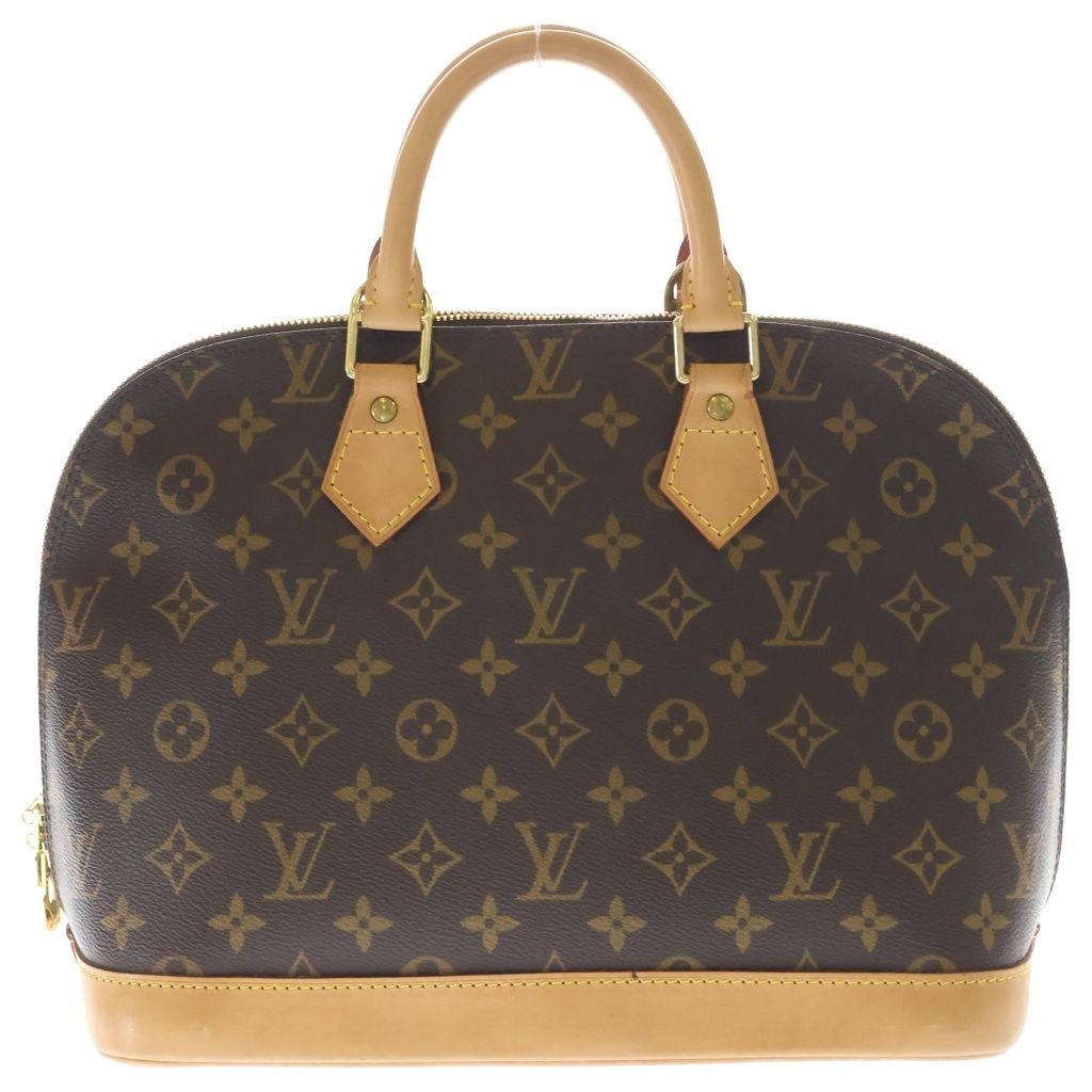 Louis Vuitton Monogram Alma PM Handbag Brown