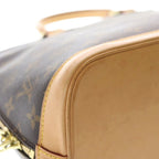 Louis Vuitton Monogram Alma PM Handbag Brown — view 5