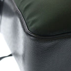 Louis Vuitton Taiga Shoulder Bag Black Green Leather Silver — view 5
