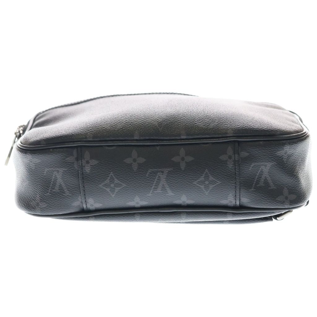 Louis Vuitton Monogram Eclipse Bum Bag Leather Black — view 4