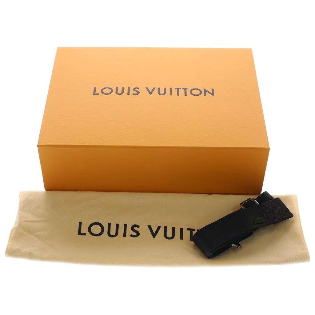 Louis Vuitton Monogram Eclipse Bum Bag Leather Black — view 9