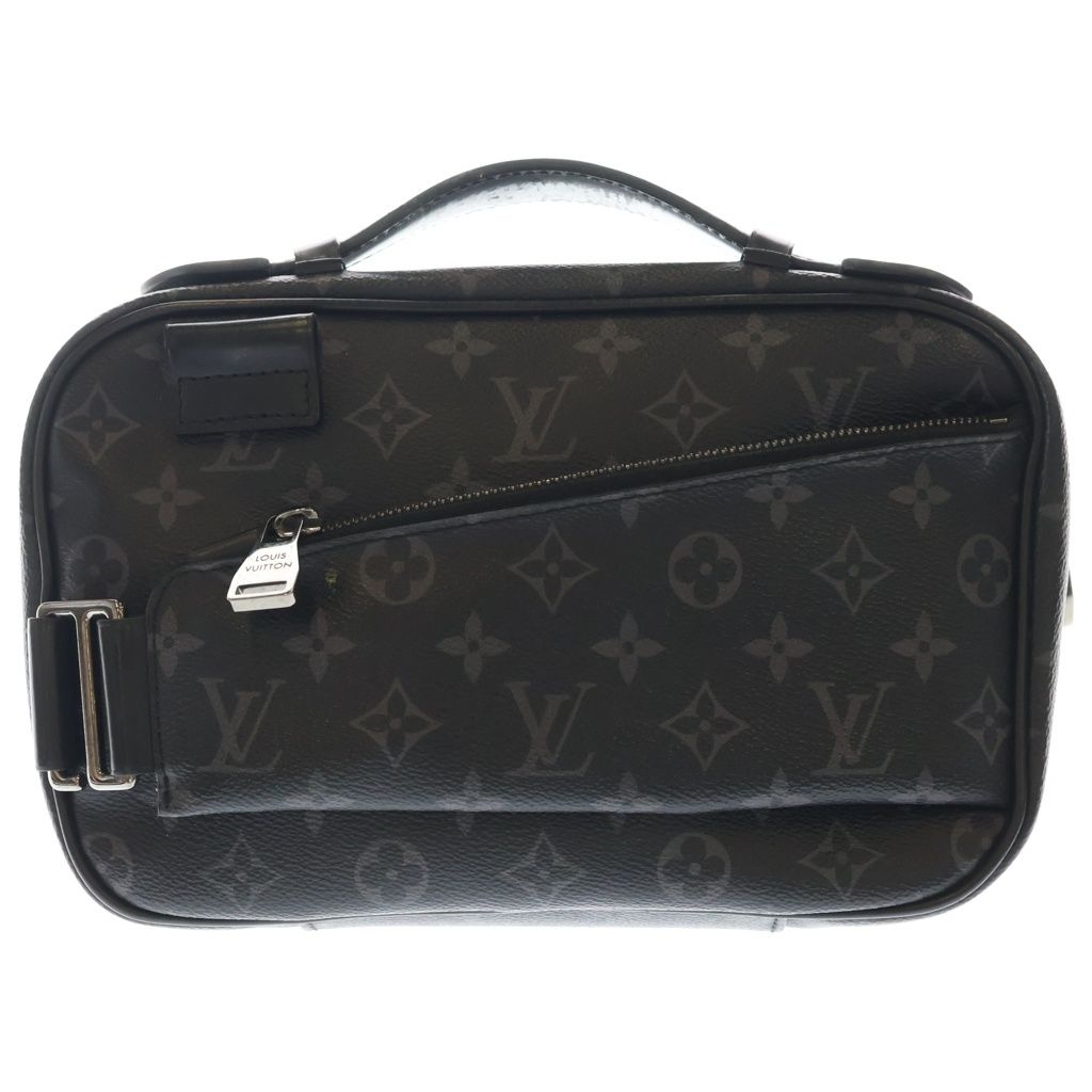 Louis Vuitton Monogram Eclipse Bum Bag Leather Black — view 2