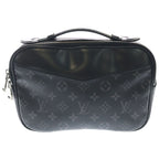 Louis Vuitton Monogram Eclipse Bum Bag Leather Black