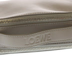 Loewe Crossbody Camera Bag Mini 2-Way Gray Leather Silver — view 6