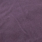 Hermes Logo Embroidery Cashmere Fringe Scarf Purple — view 2
