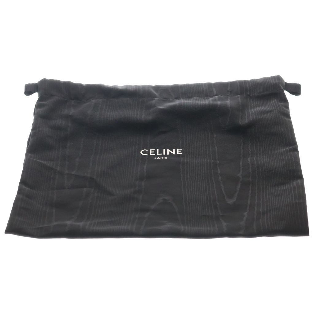 Celine Triomphe Mini Ava Shoulder Bag Brown Leather Gold — view 8