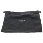 Celine Triomphe Mini Ava Shoulder Bag Brown Leather Gold — view 8