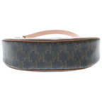 Celine Triomphe Mini Ava Shoulder Bag Brown Leather Gold — view 4