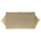 Celine Trapeze 2-Way Shoulder Bag Beige Leather Suede Silver — view 4