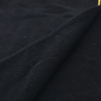 Fendi Logo Scarf Black Yellow Cotton — view 5