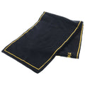 Fendi Logo Scarf Black Yellow Cotton
