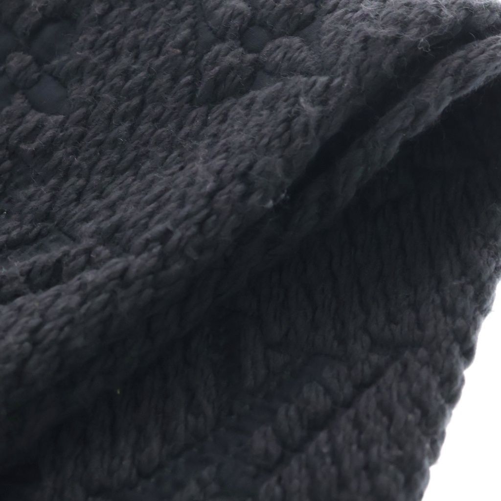 Louis Vuitton Logomania Scarf Echarpe Logo Mania Wool Black — view 6