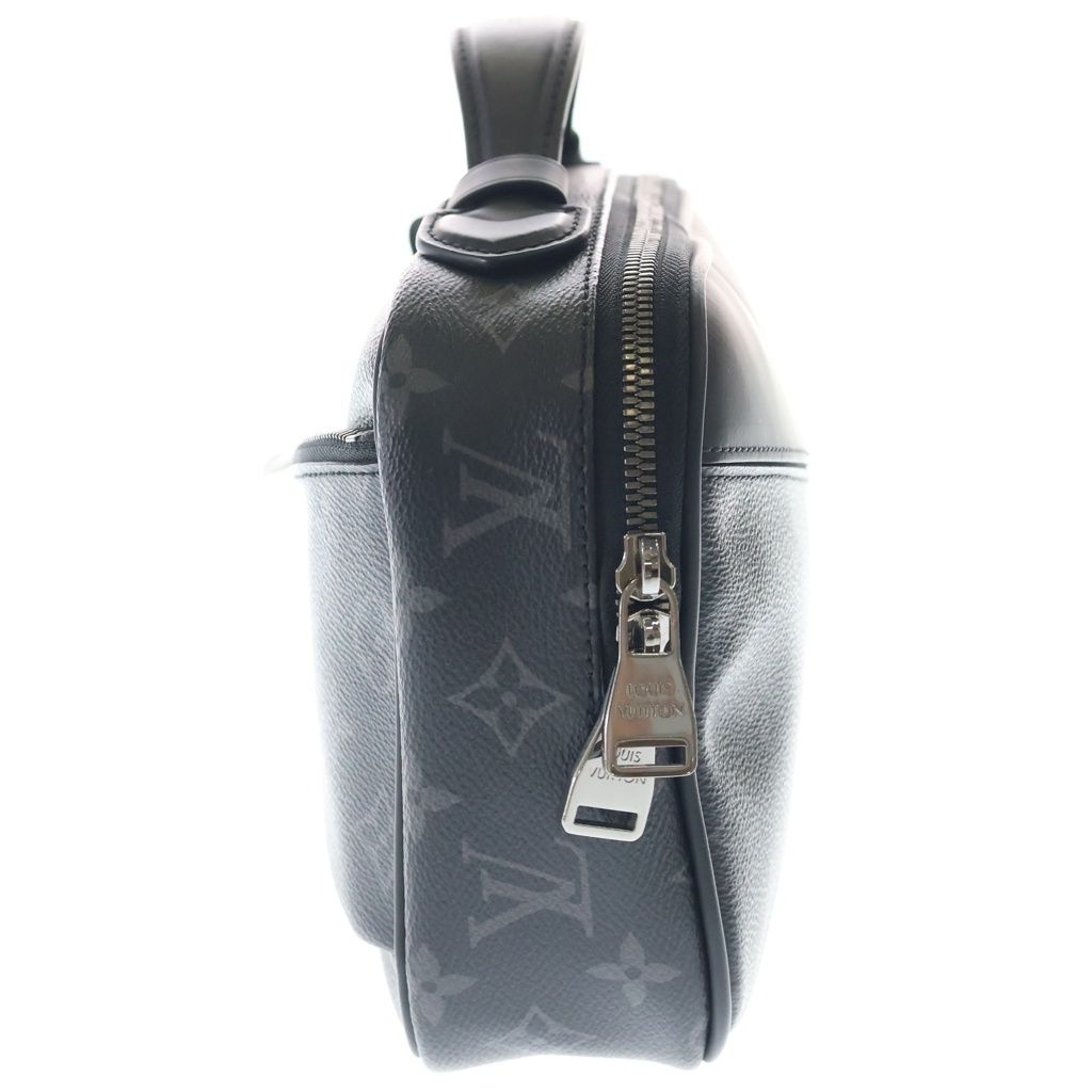 Louis Vuitton Monogram Eclipse Bum Bag Black Leather Silver — view 3