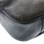 Louis Vuitton Monogram Eclipse Bum Bag Black Leather Silver — view 5