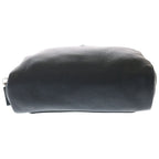 Prada Vitello Daino Shoulder Bag Leather Trick Charm Black — view 4