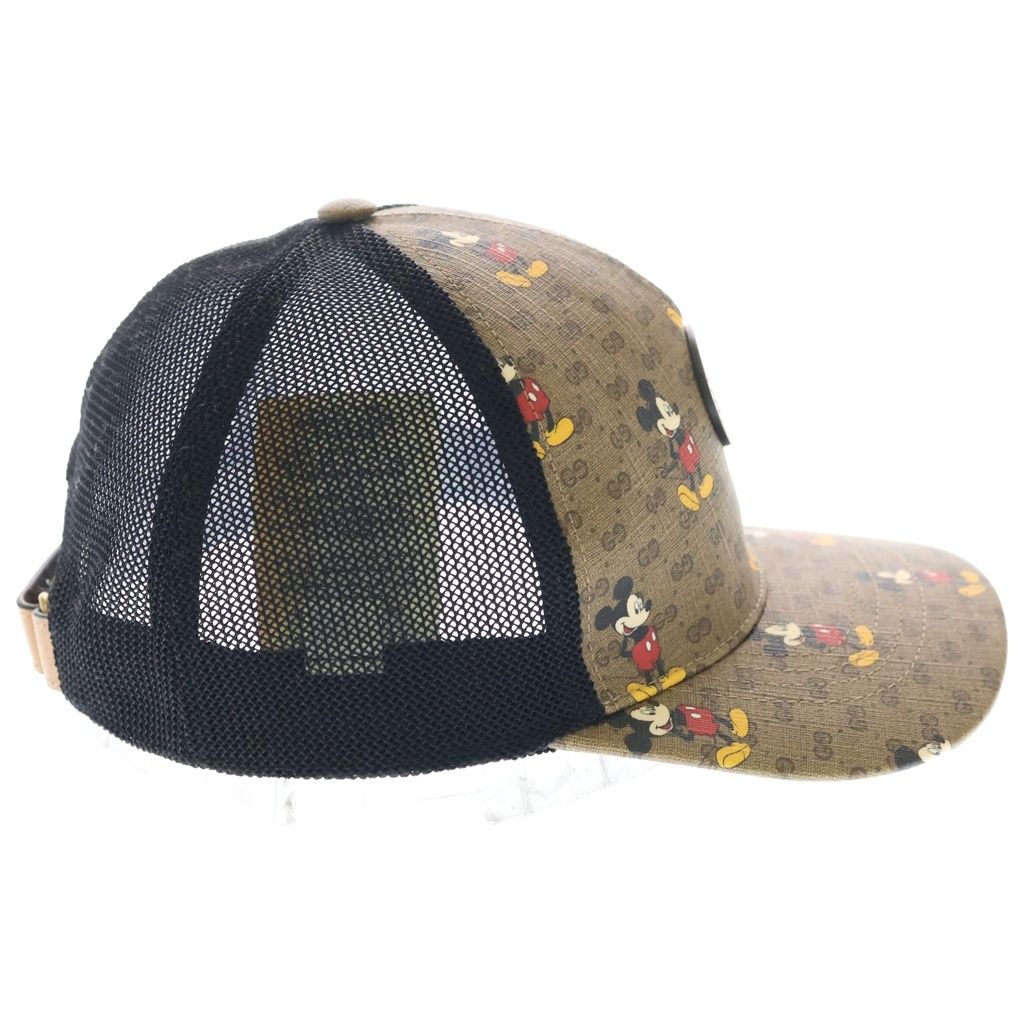 Gucci Disney Collaboration Mesh Cap Brown Black — view 3
