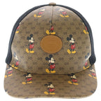 Gucci Disney Collaboration Mesh Cap Brown Black — view 4
