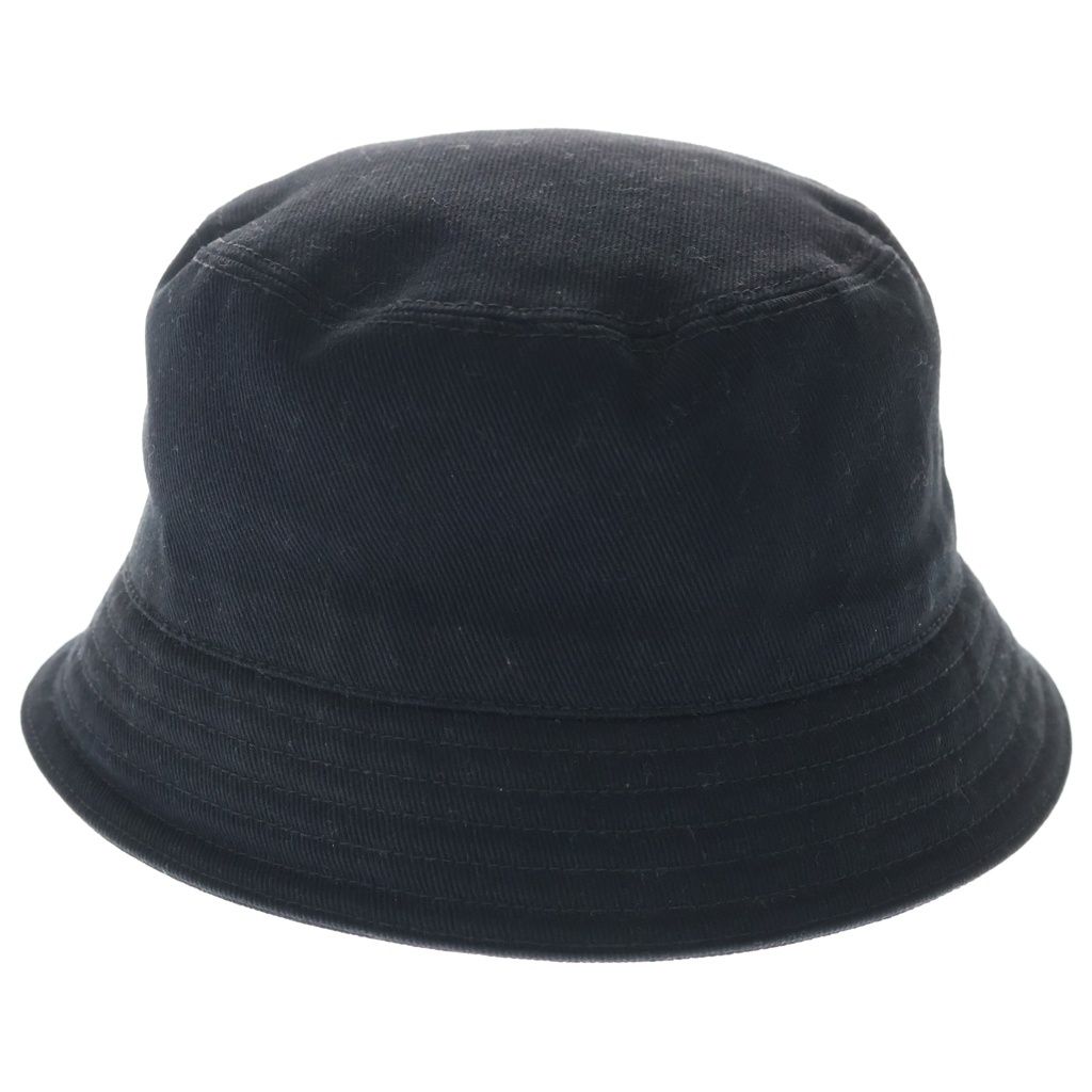 Prada Bucket Hat Cotton Black — view 2