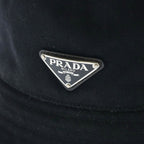 Prada Bucket Hat Cotton Black — view 5