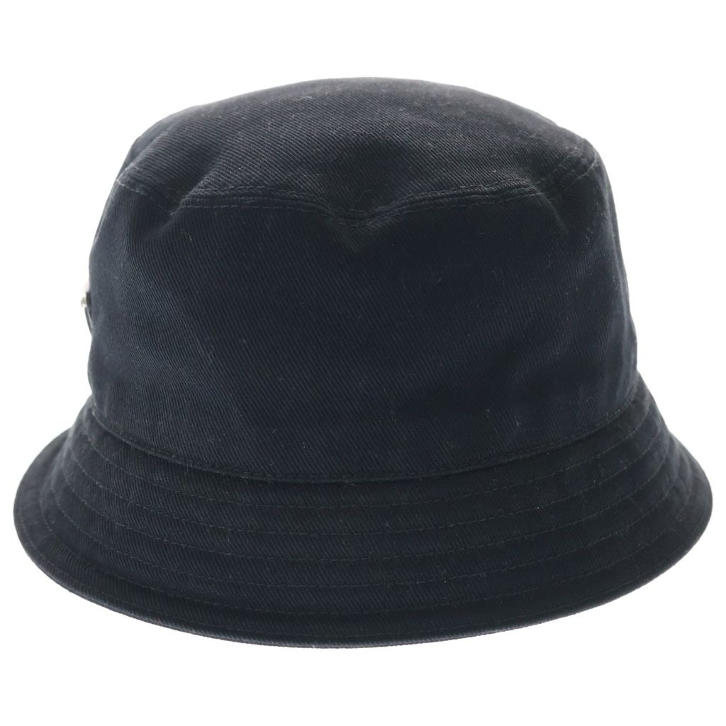 Prada Bucket Hat Cotton Black — view 4