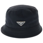 Prada Bucket Hat Cotton Black