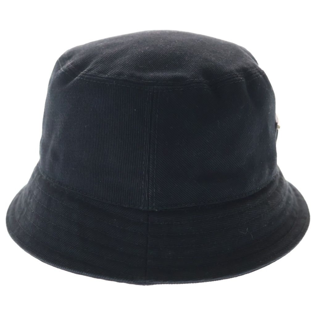 Prada Bucket Hat Cotton Black — view 3