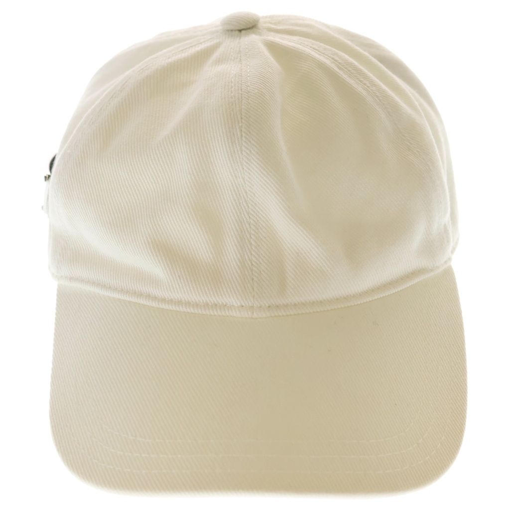 Prada Baseball Cap Hat Cotton White — view 4