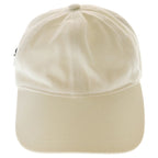 Prada Baseball Cap Hat Cotton White — view 4