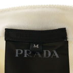 Prada Baseball Cap Hat Cotton White — view 7