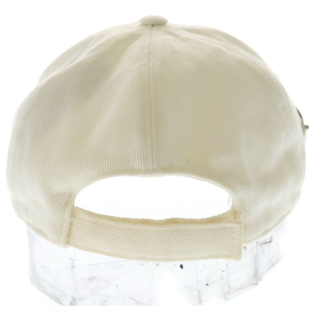 Prada Baseball Cap Hat Cotton White — view 2