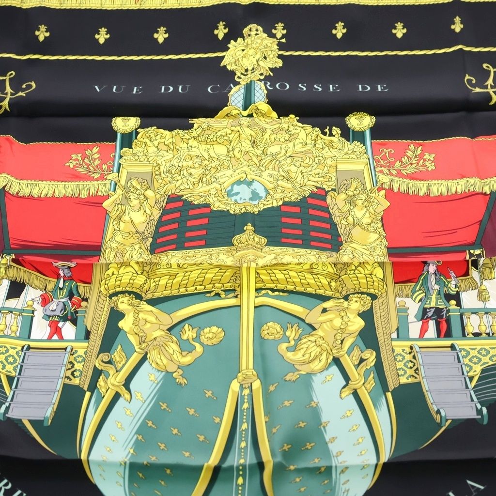 Hermes Carre 90 Queen's Coronation Silk Scarf — view 6