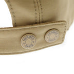 Hermes Serena Cap Hat Cotton Nylon Brown — view 5