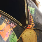 Louis Vuitton Monogram Rose Speedy 30 Boston Bag Brown Leather Gold — view 7