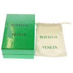 Bottega Veneta Intreccia Tri Foldwallet Compact Wallet Coin Case Silver Leather — view 6