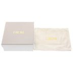 Dior Pink Heart Bifold Wallet Compact Leather Gold — view 6