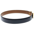 Hermes Mini Constance Belt Logo Leather Gold Black — view 3