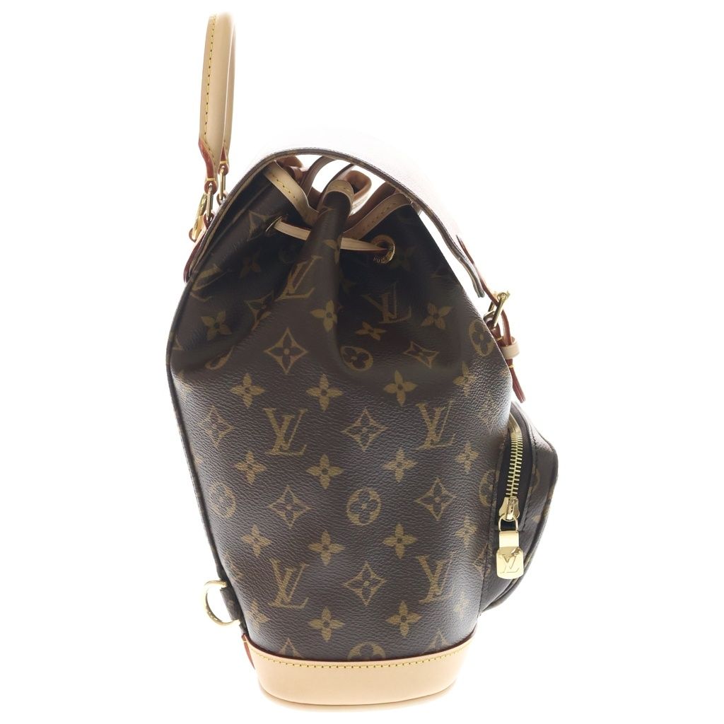 Louis Vuitton Monogram Montsouris PM Backpack Brown — view 3