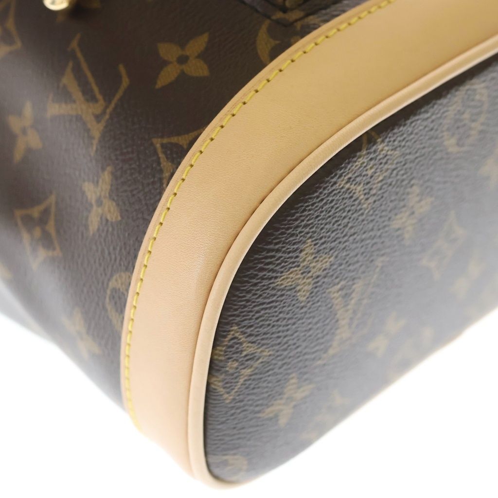 Louis Vuitton Monogram Montsouris PM Backpack Brown — view 5