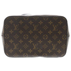 Louis Vuitton Monogram Neo Noe Shoulder Bag Brown Leather Gold — view 4