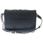 Dior Cannage Cosmo Mini Shoulder Bag Black Leather Silver — view 2
