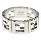 Fendi FF Ring Silver