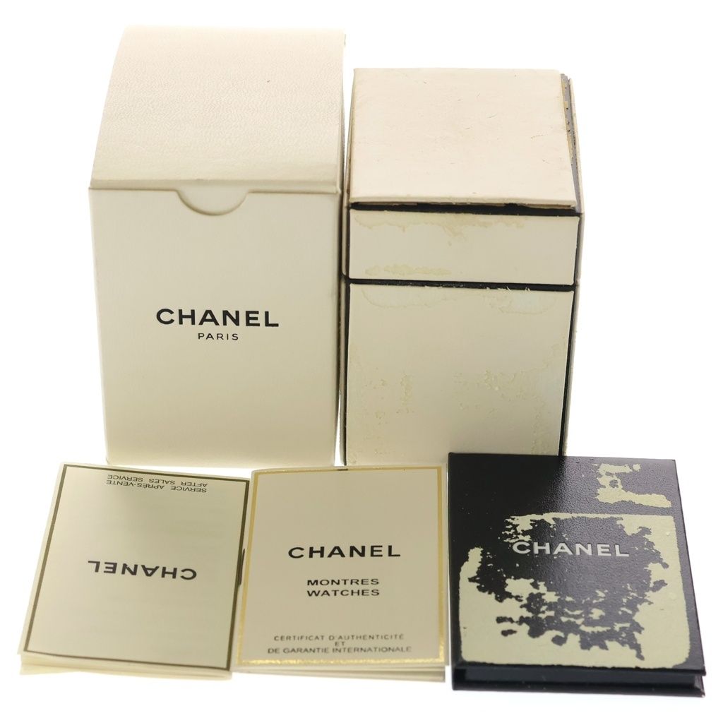 Chanel Premier M Leather Quartz Watch Black Dial — view 6
